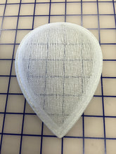 Headpiece Form -  Buckram Oval Teardrop Medium